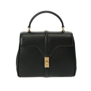 Celine Seize Black Satin Calfskin Bag Handbag